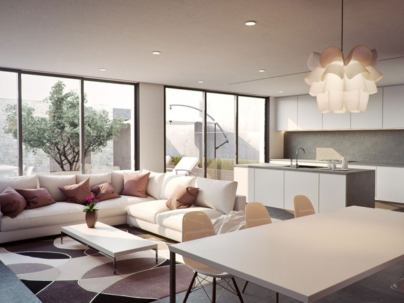 Luxury apartment last floor