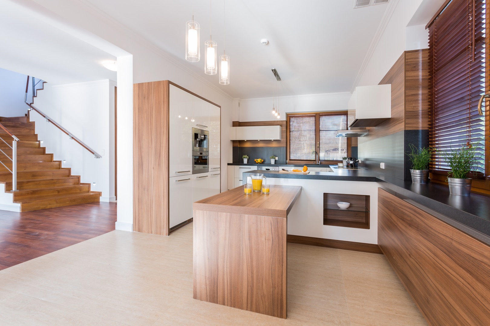 Spacious kitchen Villa with ocean and bay view